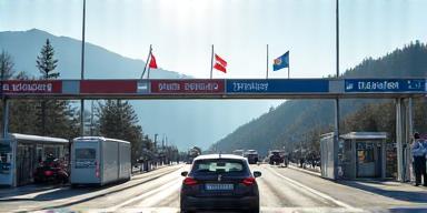 Swiss EU Border Crossing Driving Guide